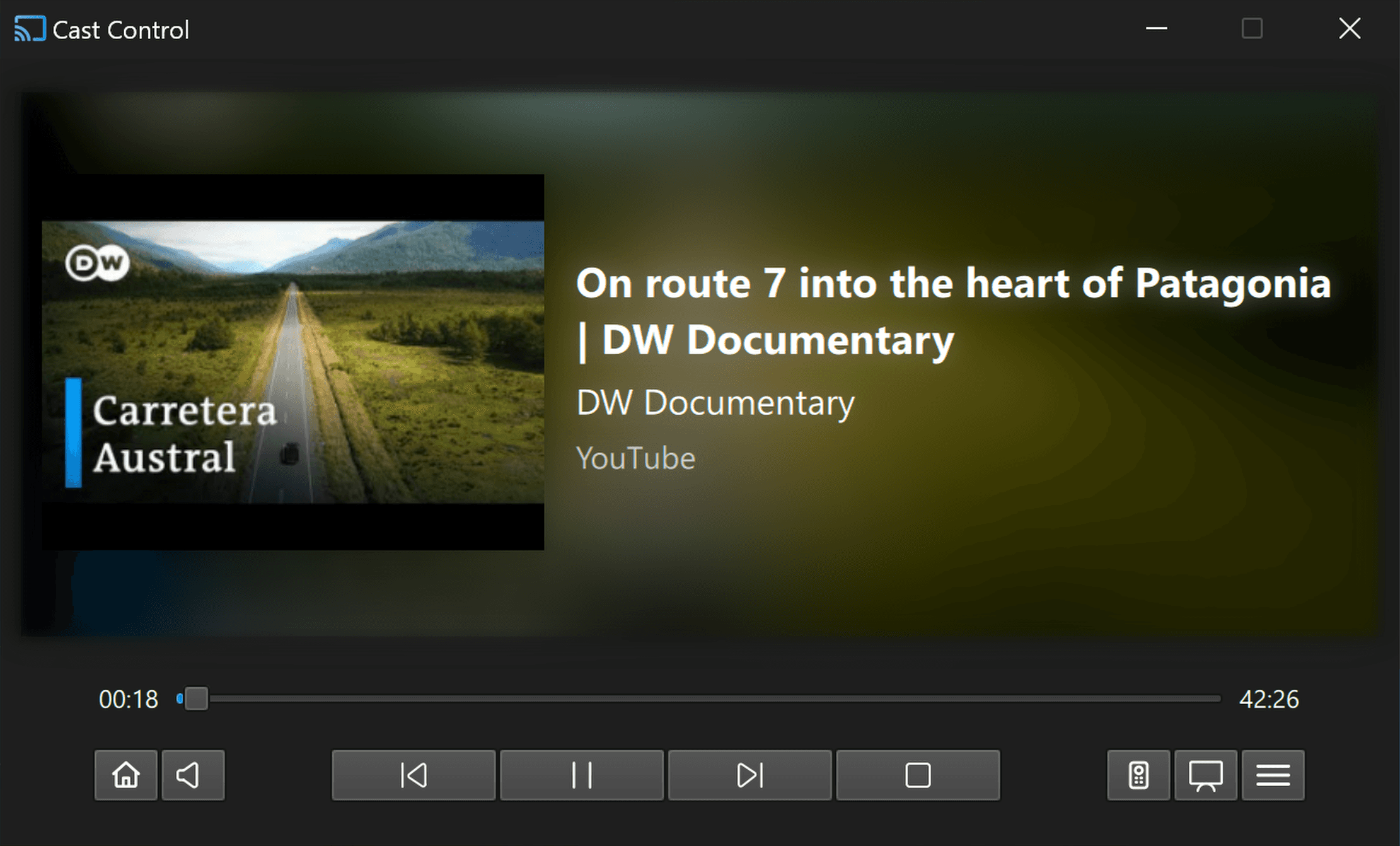 Run on Windows screenshot